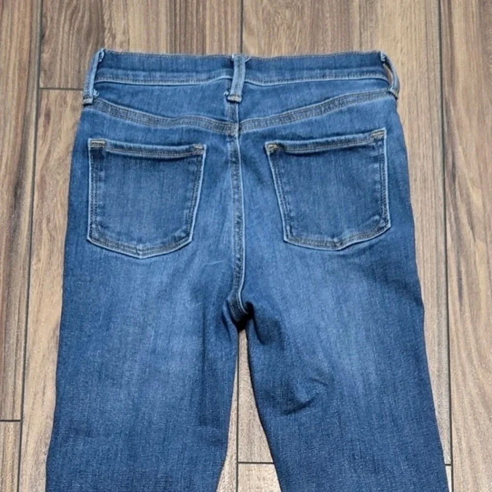 Old Navy Kids Ballerina Jeggings Extra High Rise Medium Wash Blue Size 10